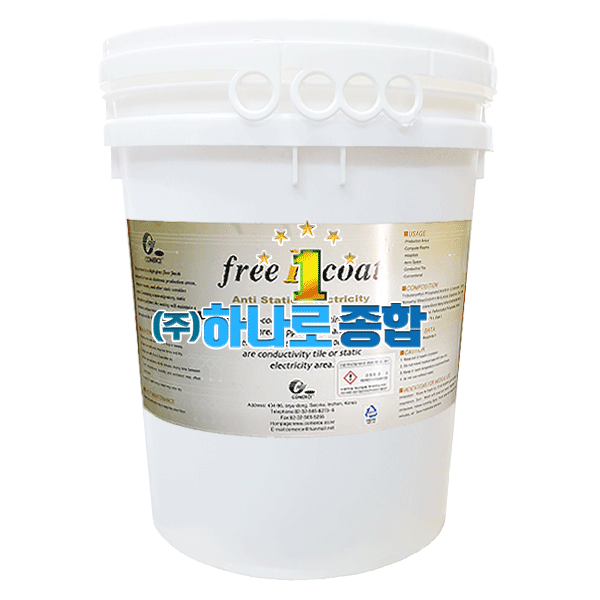 [코머스켐]푸리 E코트(18.75L) 데코타일 정전기방지용왁스 바닥코팅제 대전방지용 바닥광택제